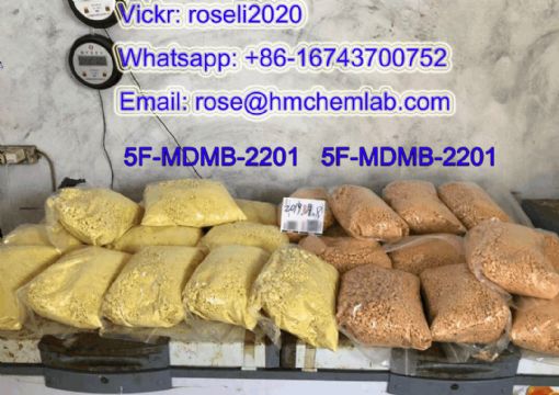 Strong 5F-Mdmb-2201 Pure Powder Vickr: Roseli2020 Whatsapp: +86-16743700752